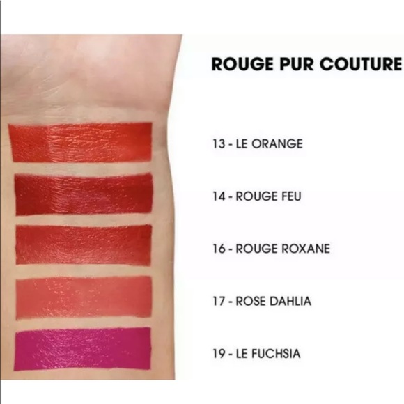 Yves Saint Laurent YSL Lipstick 17 Rose Dahlia - Picture 5 of 8